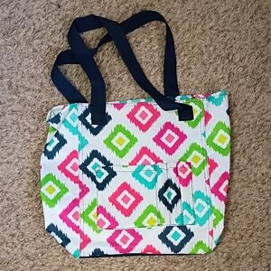 Thirty-One Multicolor Diamond Tote